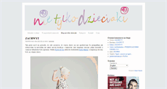 Desktop Screenshot of nietylkodzieciaki.pl